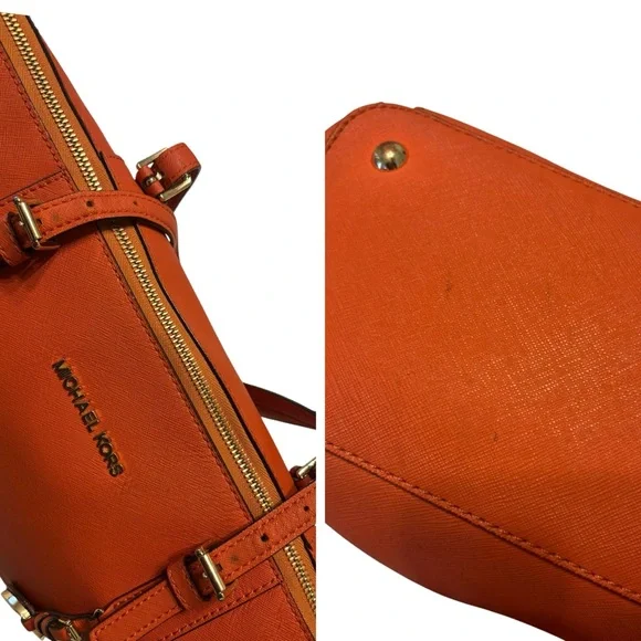 MICHAEL Michael Kors Orange Tote Bag - Picture 15 of 16